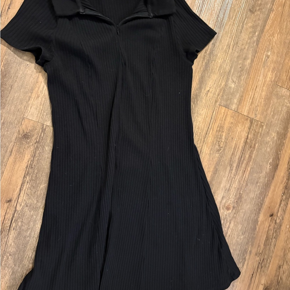 H&M Black Midi Dress